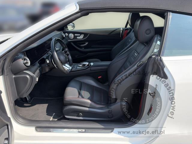 10 - MERCEDES - BENZ E53 AMG TURBO 4 MATIC CABRIO 2021r.
