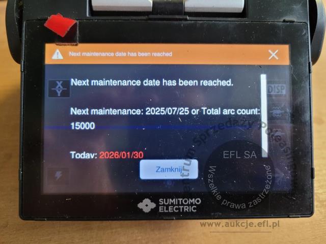 16 - Spawarka światłowodowa  SUMITOMO T-72C+   2022r.