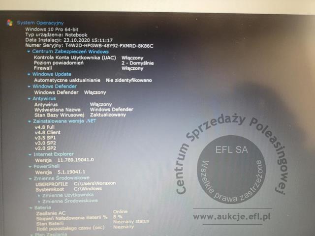 28 - EFL Finance Urządzenie Medyczne TELEMYO DTS 7-K MR