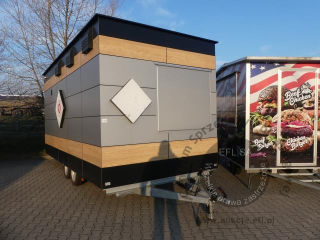 1 - Przyczepa gastronomiczna &quot;KEBAB&quot;  NIEWIADÓW B3500 2022r.