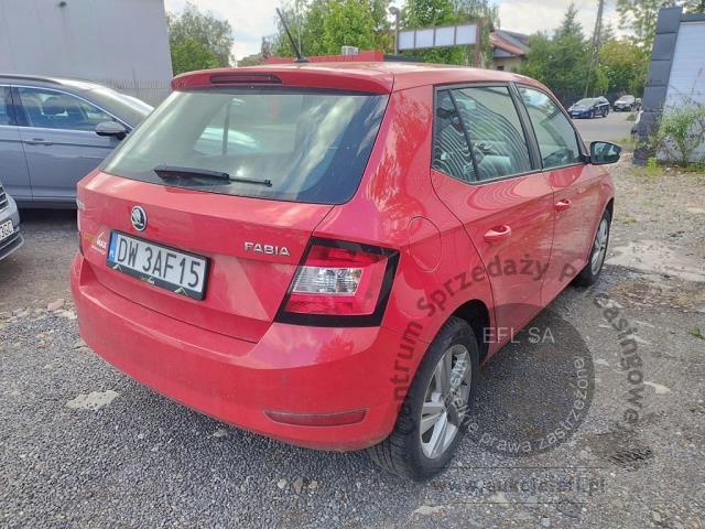 4 - Skoda  Fabia 1.0 Ambition 2018r. DW3AF15 Pojazd znajduje się w firmie ARCTOS GROUP sp. z o.o. Al. Krakowska 7, 02-183 Warszawa