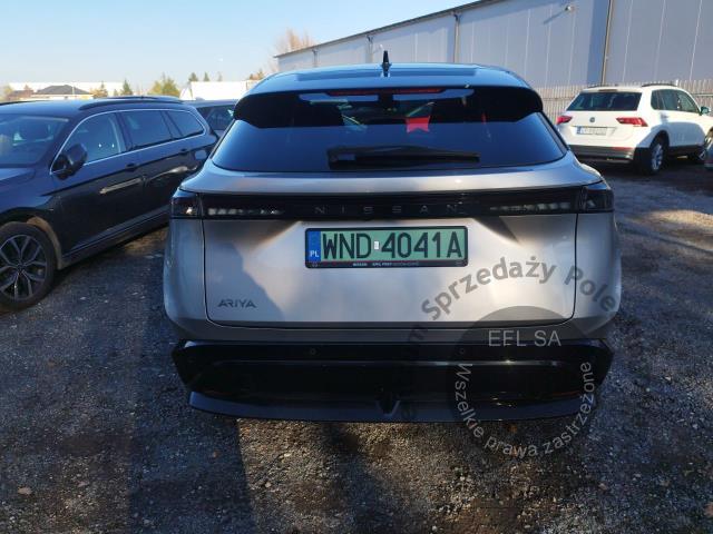 3 - Nissan Ariya 87kWh Evolve 2022r. WND4041A Pojazd znajduje się w firmie ARCTOS GROUP sp. z o.o. Al. Krakowska 7, 02-183 Warszawa