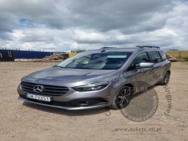 1 - Mercedes T klasa T 180 d Progressive 2023r. DW7VX51 UWAGA!! Pojazd znajduje się w lokalizacji: GDAŃSK Ul. Zawodników 1 80-729 Gdańsk
