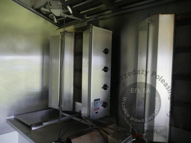 27 - Przyczepa gastronomiczna "KEBAB" Niewiadów 2024r.