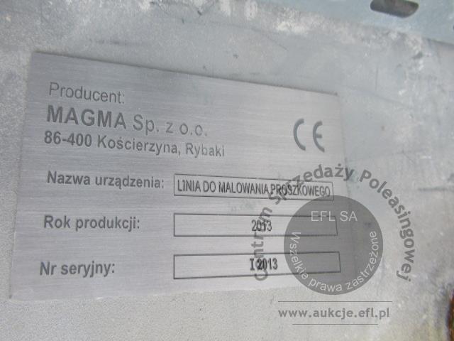 52 - Elementy linii do malowania proszkowego MAGMA 2013r.