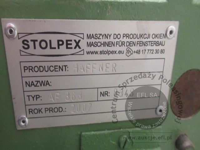 74 - Elementy linii do produkcji okien wg specyfikacji