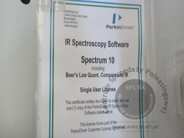 20 - Sprzęt laboratoryjny spektrometr FT-IR Perkin Elmer