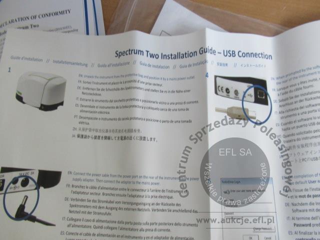 22 - Sprzęt laboratoryjny spektrometr FT-IR Perkin Elmer