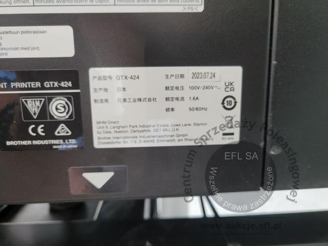 12 - Drukarka BROTHER GTX 424 2023r.