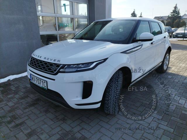 1 - Land Rover Range Rover Evoque 2.0 D180 S 2020r. WX7071C UWAGA!! Pojazd znajduje się w lokalizacji: Janki, Al. Krakowska 52, 05-090 Janki