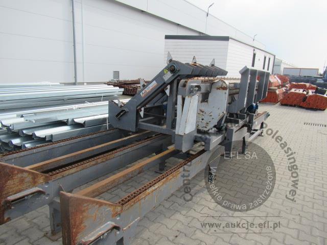 13 - Trak piła 2 taśmowa pionowa AMIX typ PT-2P z podajnikiem 2018r