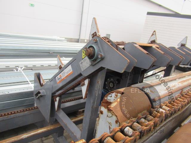 22 - Trak piła 2 taśmowa pionowa AMIX typ PT-2P z podajnikiem 2018r