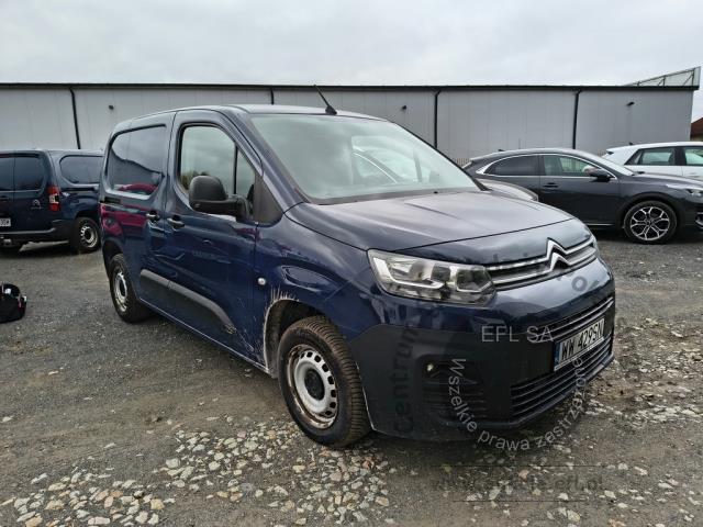 3 - Citroen Berlingo Van 1.5 BlueHDi M Clu 2021r. WW429SN UWAGA!! Pojazd znajduje się w firmie Arctos Sp. z o.o. Warszawa, Al. Krakowska 7, 02-183 Warszawa