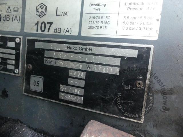 21 - Zamiatarka HAKO CITYMASTER 2000 2016r.