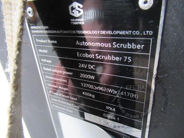 23 - Autonomiczna maszyna czyszcząca ECOBOT SCRUBBER 75