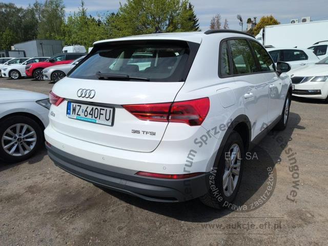 6 - Audi  Q3  2023r. WZ640FU Pojazd znajduje się w firmie ARCTOS GROUP sp. z o.o. Al. Krakowska 7, 02-183 Warszawa