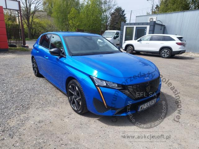 2 - Peugeot 308 1.2 PureTech Allure Pack S 2022r. WZ532FX USZKODZONY Pojazd znajduje się w firmie ARCTOS GROUP sp. z o.o. Al. Krakowska 7, 02-183 Warszawa