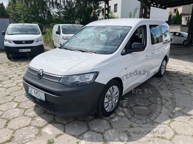 1 - Volkswagen Caddy osobowy Caddy Maxi 2.0 2021r. SK445UJ UWAGA!! Pojazd znajduje się w lokalizacji: Katowice 40-689, Małachowskiego 16