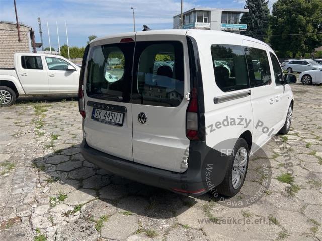 7 - Volkswagen Caddy osobowy Caddy Maxi 2.0 2021r. SK445UJ UWAGA!! Pojazd znajduje się w lokalizacji: Katowice 40-689, Małachowskiego 16