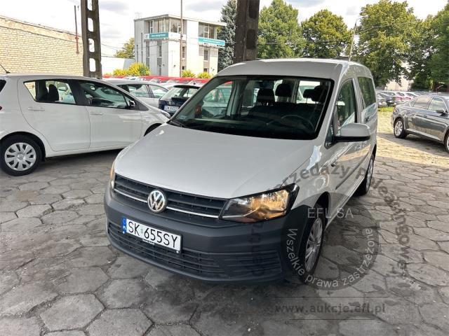 1 - Volkswagen Caddy osobowy 2.0 TDI Trendlin 2020r. SK655SY UWAGA!! Pojazd znajduje się w lokalizacji: Katowice 40-689, Małachowskiego 16