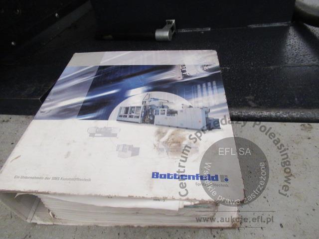 22 - Wtryskarka hydrauliczna BATTENFELD 2003r.