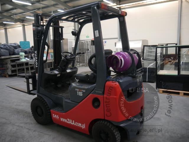 2 - Wózek widłowy BT GT15 Tonero 2007r.