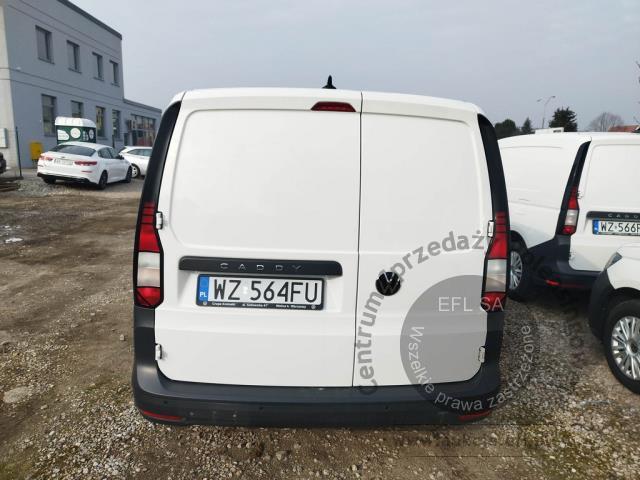 4 - Volkswagen Caddy Cargo 2.0 TDI 2022r. WZ564FU  UWAGA!! Pojazd po długim postoju, może wymagać wkładu finansowego.