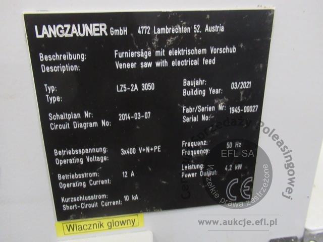 13 - PILARKO- FREZARKA LZ5-2A 3050 LANGZAUNER 2021r.