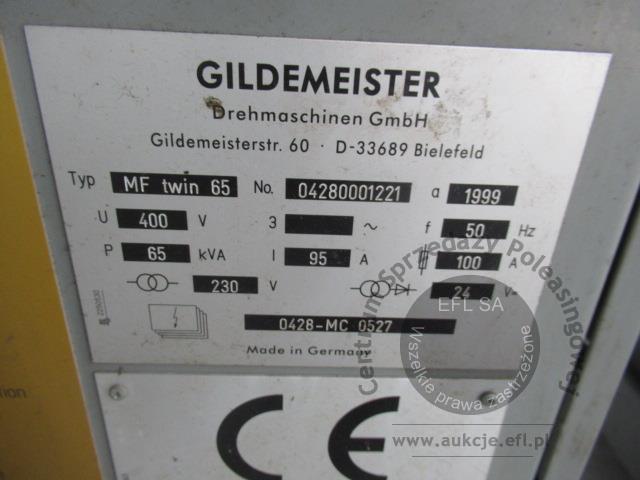 17 - Automat tokarski GILDEMEISTER typ MF Twin 65 1999r.