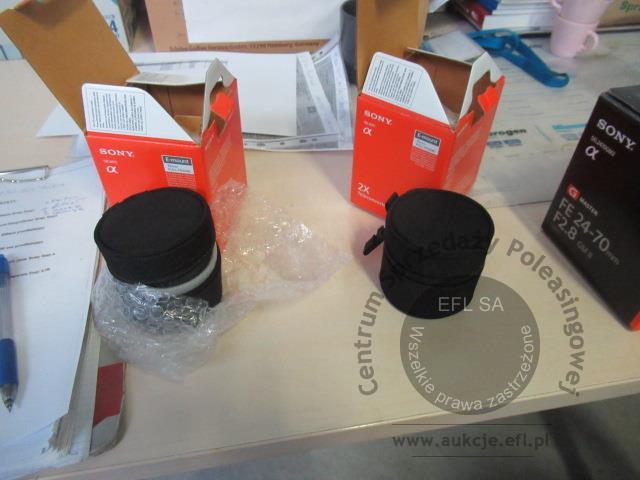 16 - Zestaw obiektywów SONY wg zestawienia