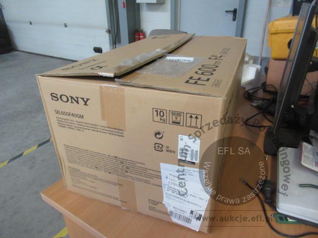 9 - Zestaw obiektywów SONY wg zestawienia