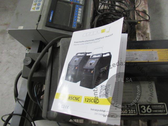 9 - Przecinarka CORMAK typ SPARTUS CUT125A 2024r + Ploter wypalarka plazmowa CORMAK typ ZZ-1530 2024r.