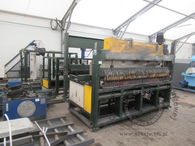 1 - Elementy linii do produkcji paneli ogrodzeniowych