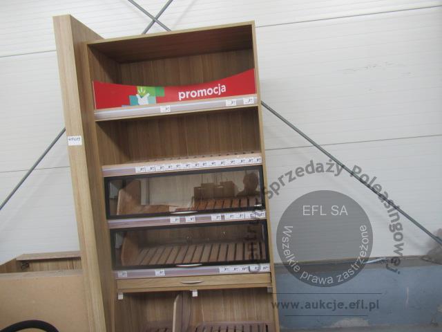 17 - Regały i meble sklepowe wg specyfikacji