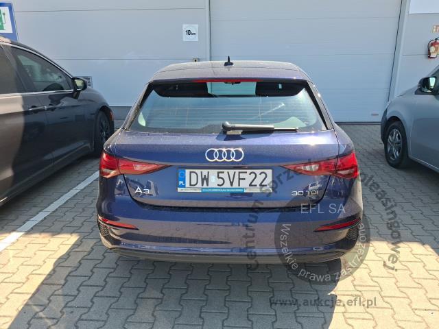 5 - Audi A3 30 TDI S tronic Hatchback 2023r. DW5VF22 Pojazd znajduje się w firmie MDM AUTO sp. z o.o. ul. Morska 78A, 81-225 Gdynia