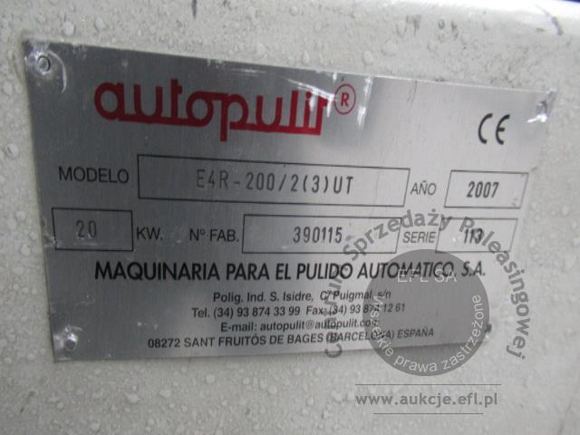 18 - Dwugłowicowa szlifierka taśmowa do metalu AUTOPULIT 2007r.