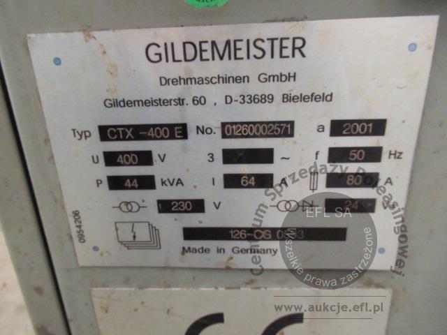 9 - Tokarka CNC Gildemeister typ CTX-400 E 2001r.