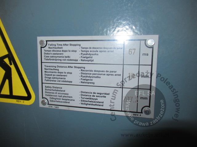 21 - Hydrauliczna prasa krawędziowa DURMA AD-S-30320 2021r.