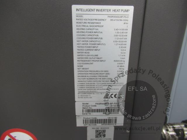 31 - Inwertorowa pompa ciepła BTI