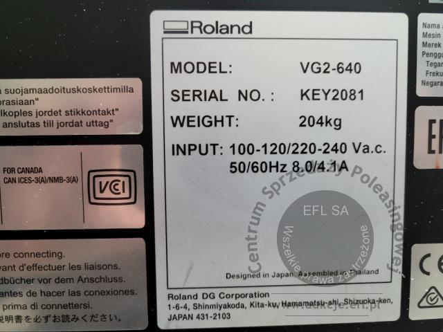 14 - Ploter ROLAND VG2-640 2021r.