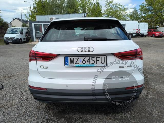 4 - Audi  Q3  2023r. WZ645FU Pojazd znajduje się w firmie ARCTOS GROUP sp. z o.o. Al. Krakowska 7, 02-183 Warszawa