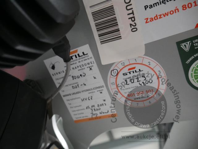 18 - Wózek widłowy Still FM-X 14  2018r.