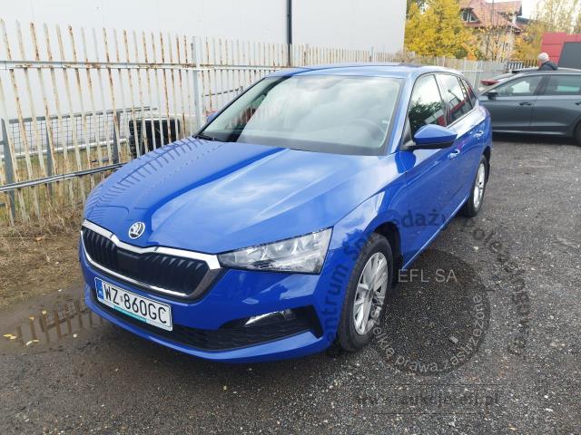1 - Skoda Scala 1.0 TSI Ambition DSG 2023r. WZ860GC UWAGA!! Pojazd znajduje się w firmie Arctos Sp. z o.o. Warszawa, Al. Krakowska 7, 02-183 Warszawa