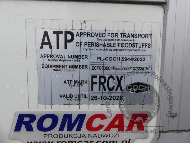 22 - IVECO / ROMCAR DAILY 35S18 3.0 CHŁODNIA FRCX 2022r.