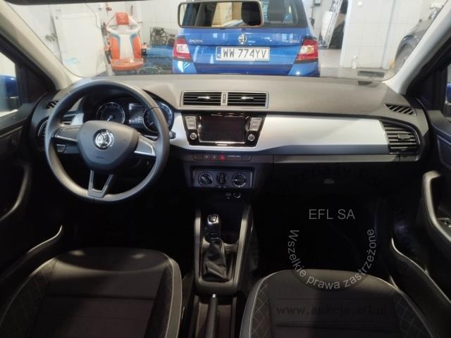8 - Skoda Fabia 1.0 TSI Ambition Hatchback 2019r. PO4KK06 UWAGA!! Pojazd znajduje się w lokalizacji: Janki, Al. Krakowska 52, 05-090 Janki