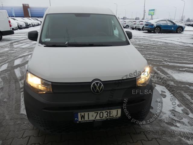 5 - Volkswagen Caddy Cargo 2.0 TDI 2021r. WI703LJ Magnice