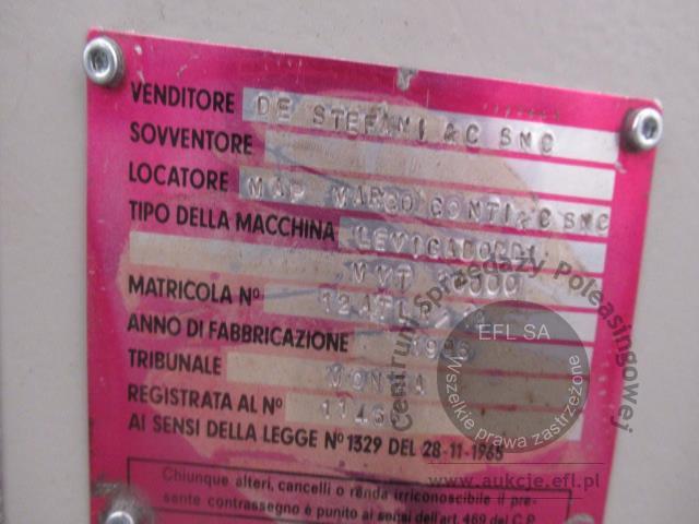 19 - Szlifierka De Stefani MVT 10000 1996r.