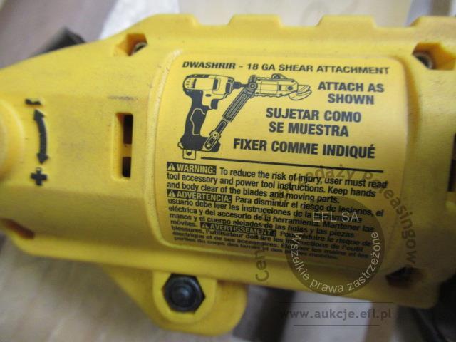 2 - Nakładka nożycowa do cięcia blachy DEWALT DT70620