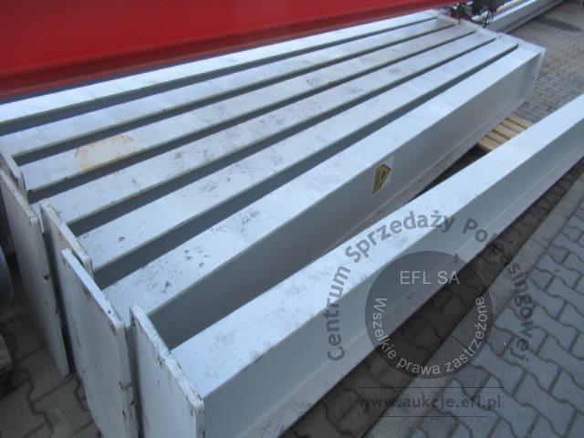 7 - Elementy suwnicy natorowej - dwuszynowej  VETTER K