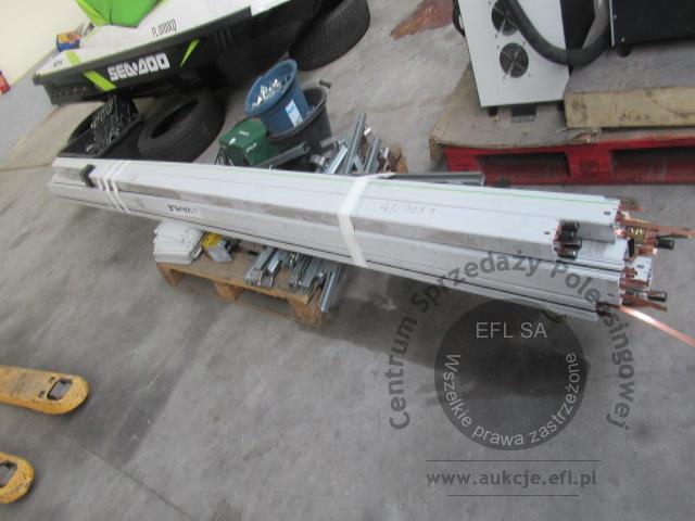 8 - Elementy suwnicy natorowej - dwuszynowej  VETTER K